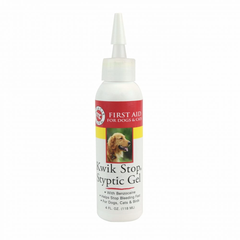 Kwik Stop Styptic Gel Miracle Care Pet Products