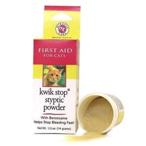 Kwik Stop Styptic Powder for Cats - Powder - Miracle Care - Miracle Corp