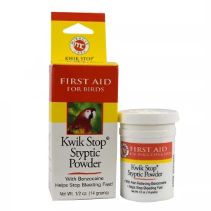 Kwik Stop Styptic Powder for Birds - Powder - Miracle Care - Miracle Corp