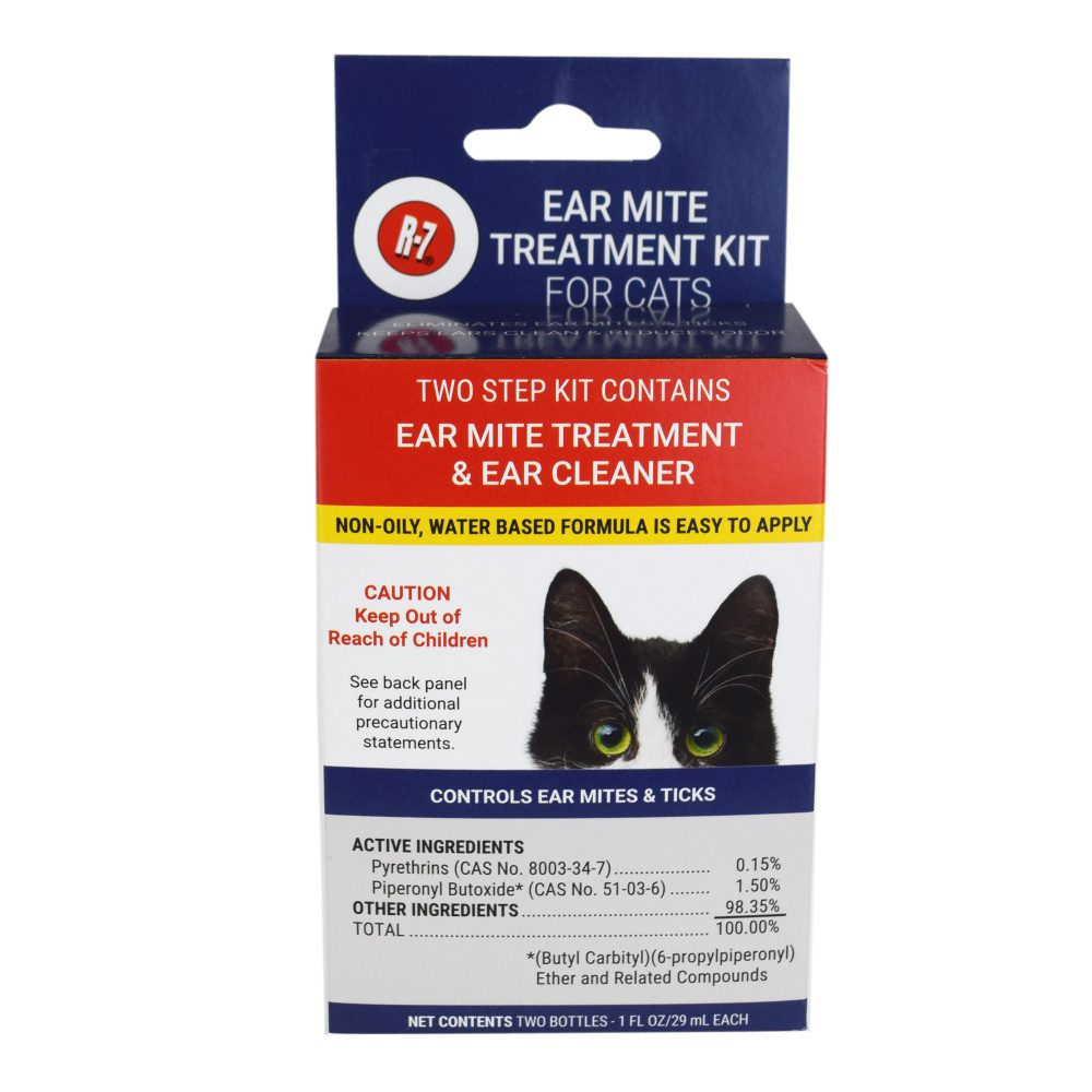 Ear Mite Treatment Kit for Cats Miracle Care Pet Products