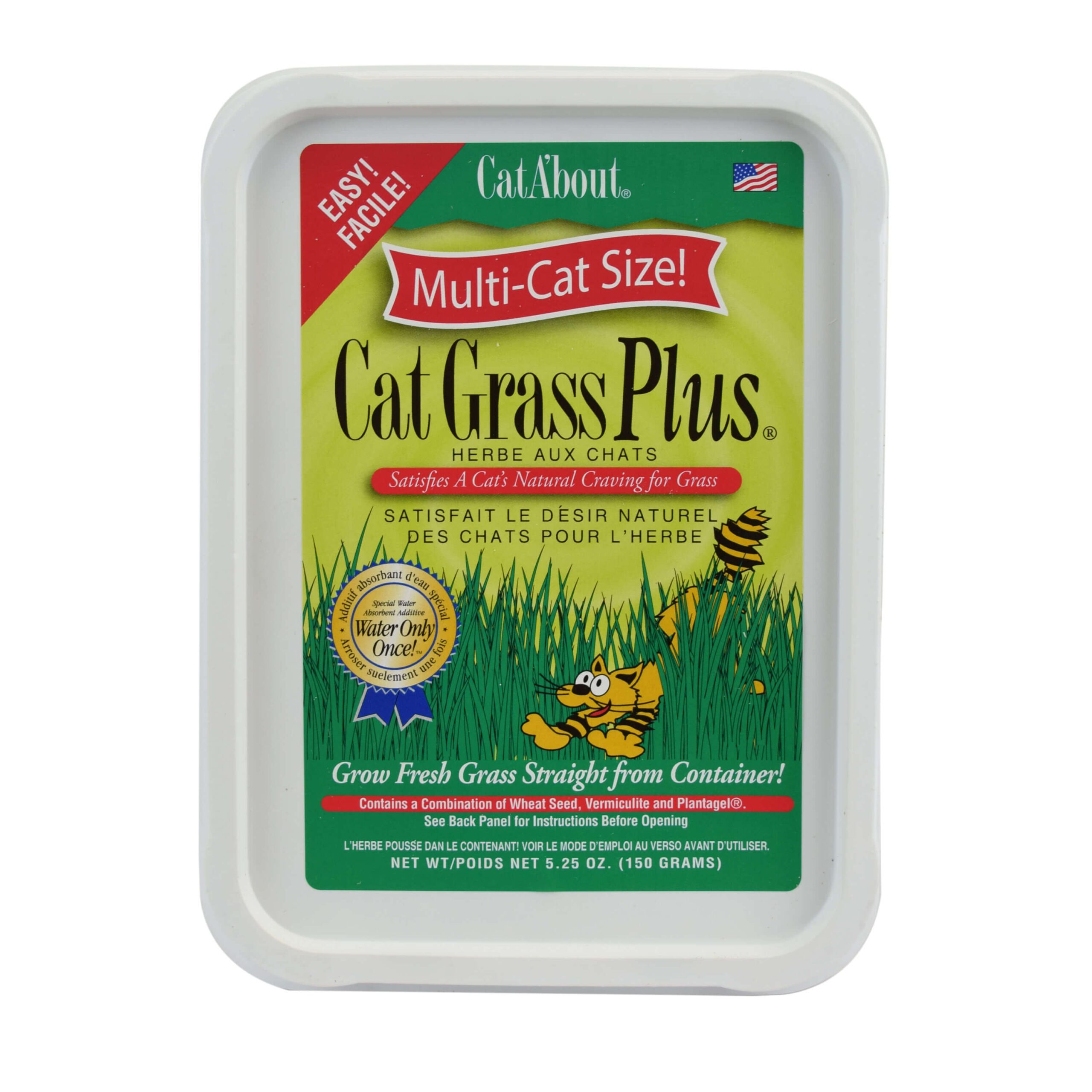 Cat Grass Plus 150 Grams Tub